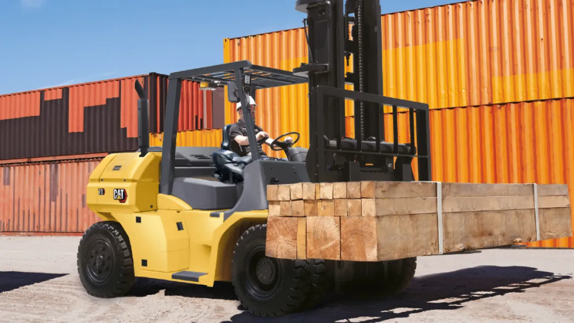 Cat® DP70N3 Heavy-Duty Diesel Forklift (7.000 kg) - Foto 2