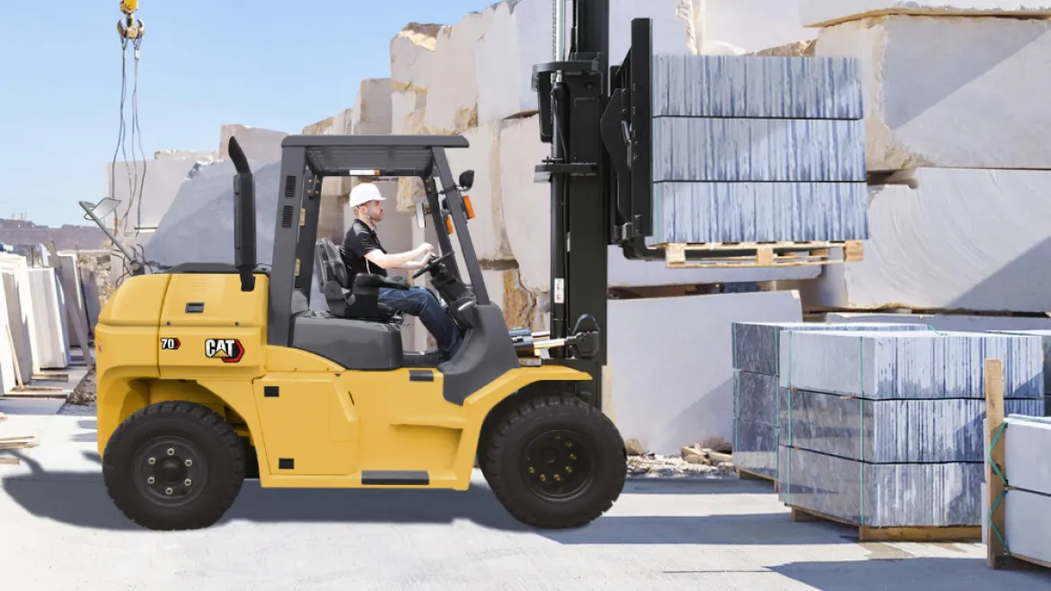 Cat® DP70N3 Heavy-Duty Diesel Forklift (7.000 kg) - Foto 3