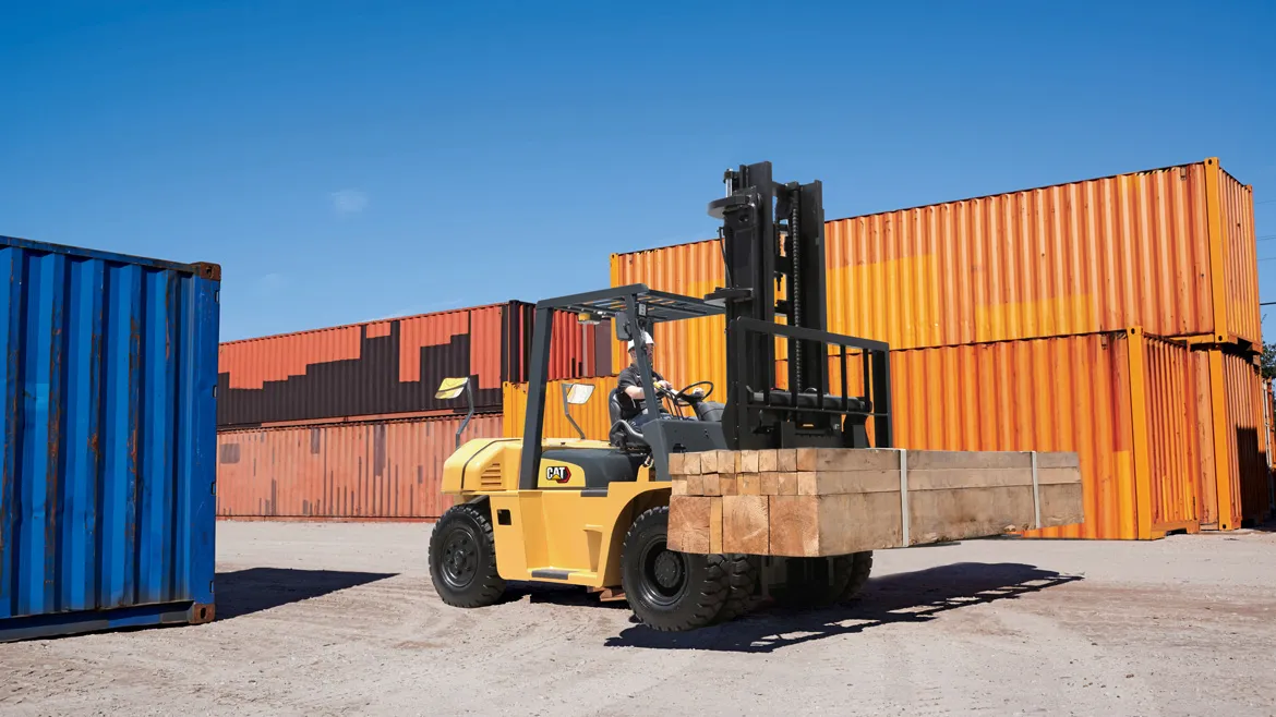 Cat® DP80NH Heavy-Duty Diesel Forklift (8.000 kg) - Foto 3