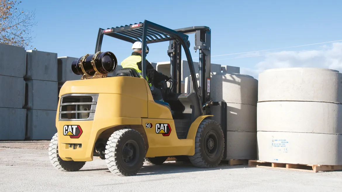 Cat® GP45NT Heavy-Duty Petrol/LPG Forklift (4.500 kg) - Foto 2