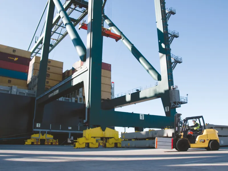 Cat® GP45NT Heavy-Duty Petrol/LPG Forklift (4.500 kg) - Foto 4